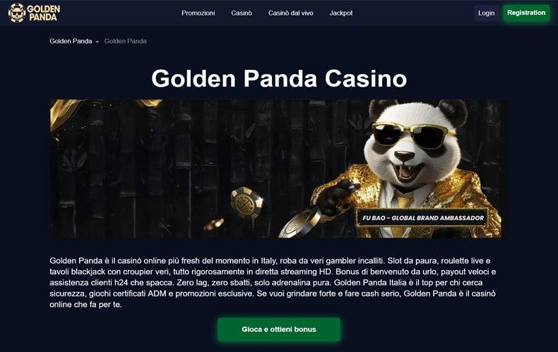 Un aperçu de golden panda connexion Un aperçu de golden panda connexion